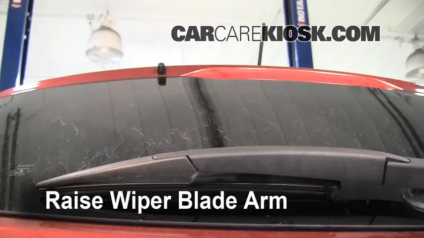 2008 Nissan Rogue SL 2.5L 4 Cyl. Windshield Wiper Blade (Rear) Replace Wiper Blade